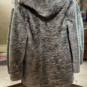 Lamb fur and leather coat from the Ukraine